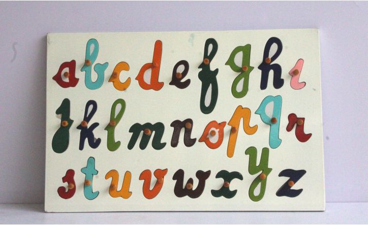 Cursive small alphabets image 0