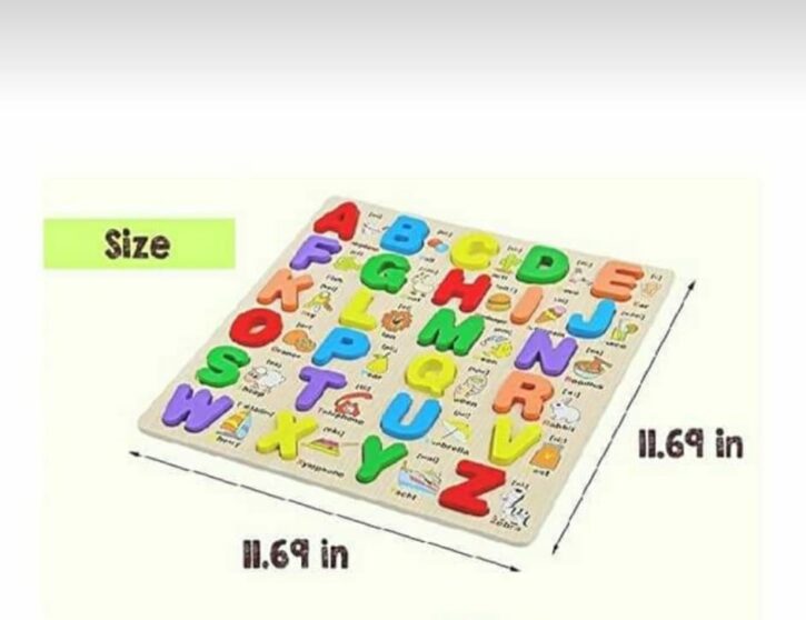 Alphabet board 3D