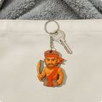 Kantara Guardian Warrior Keychain & Kanakavathi Keychain