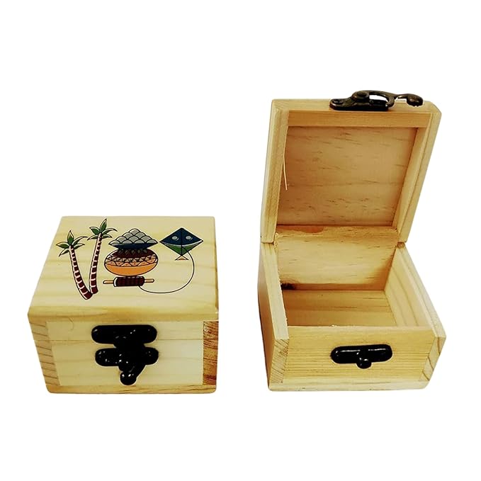 Wooden Sankarthi Boxes