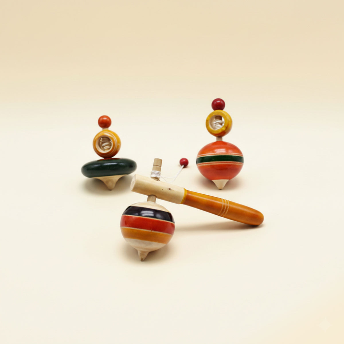 Wooden Spinning Top