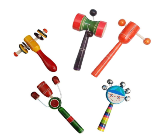 Rattles – Set of Five image 0